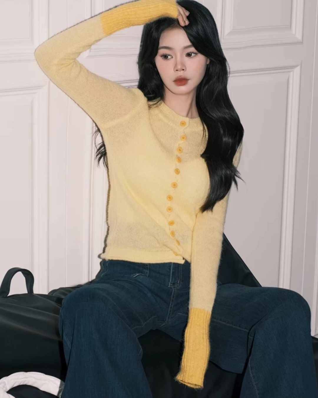0 sleeve cardigan