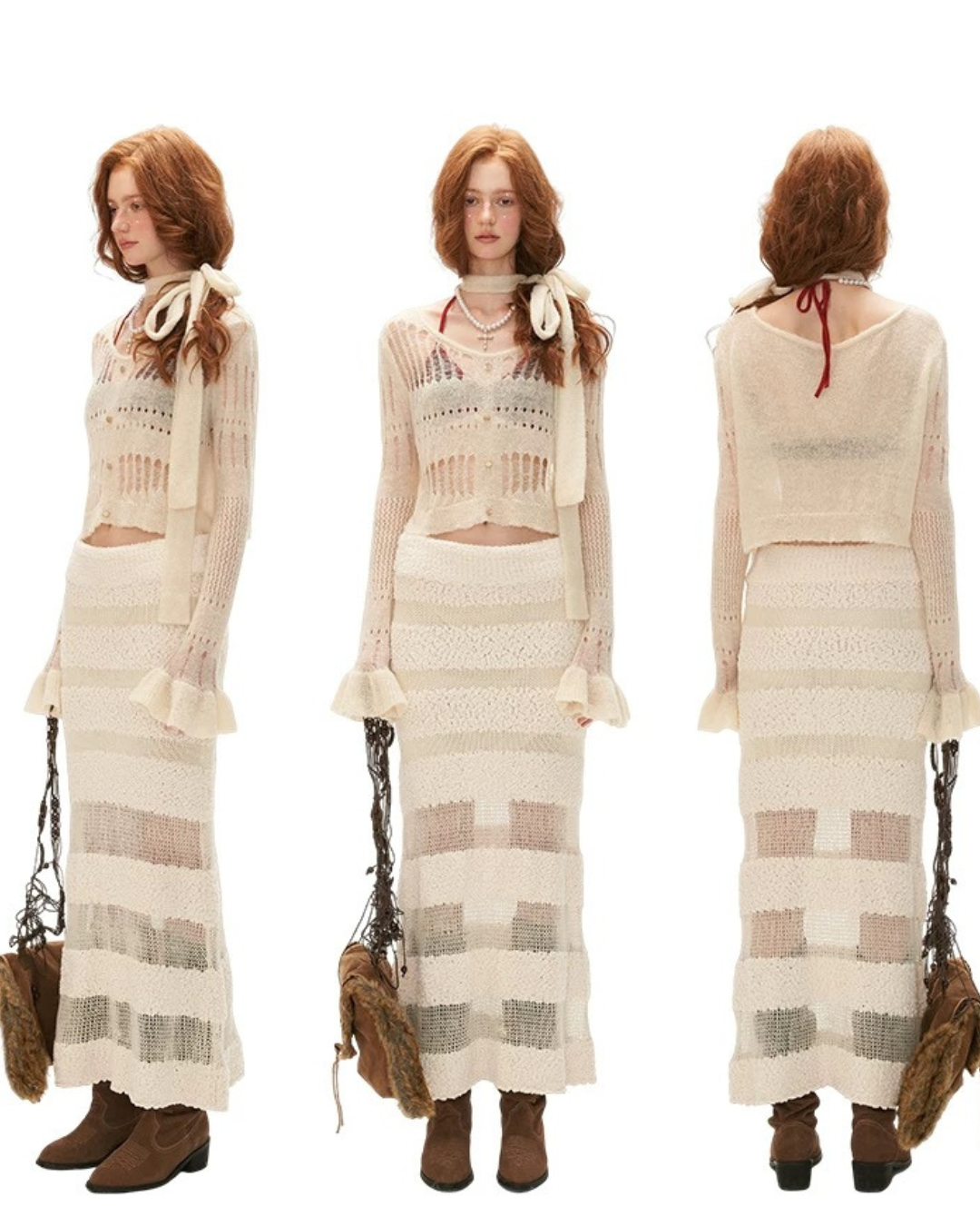 0 sheer cardigan