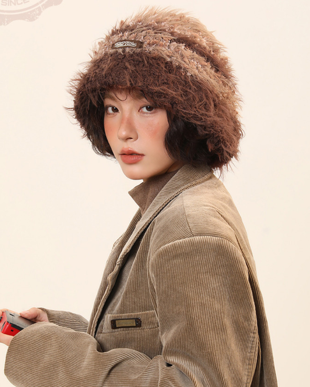 0 fluffy hat