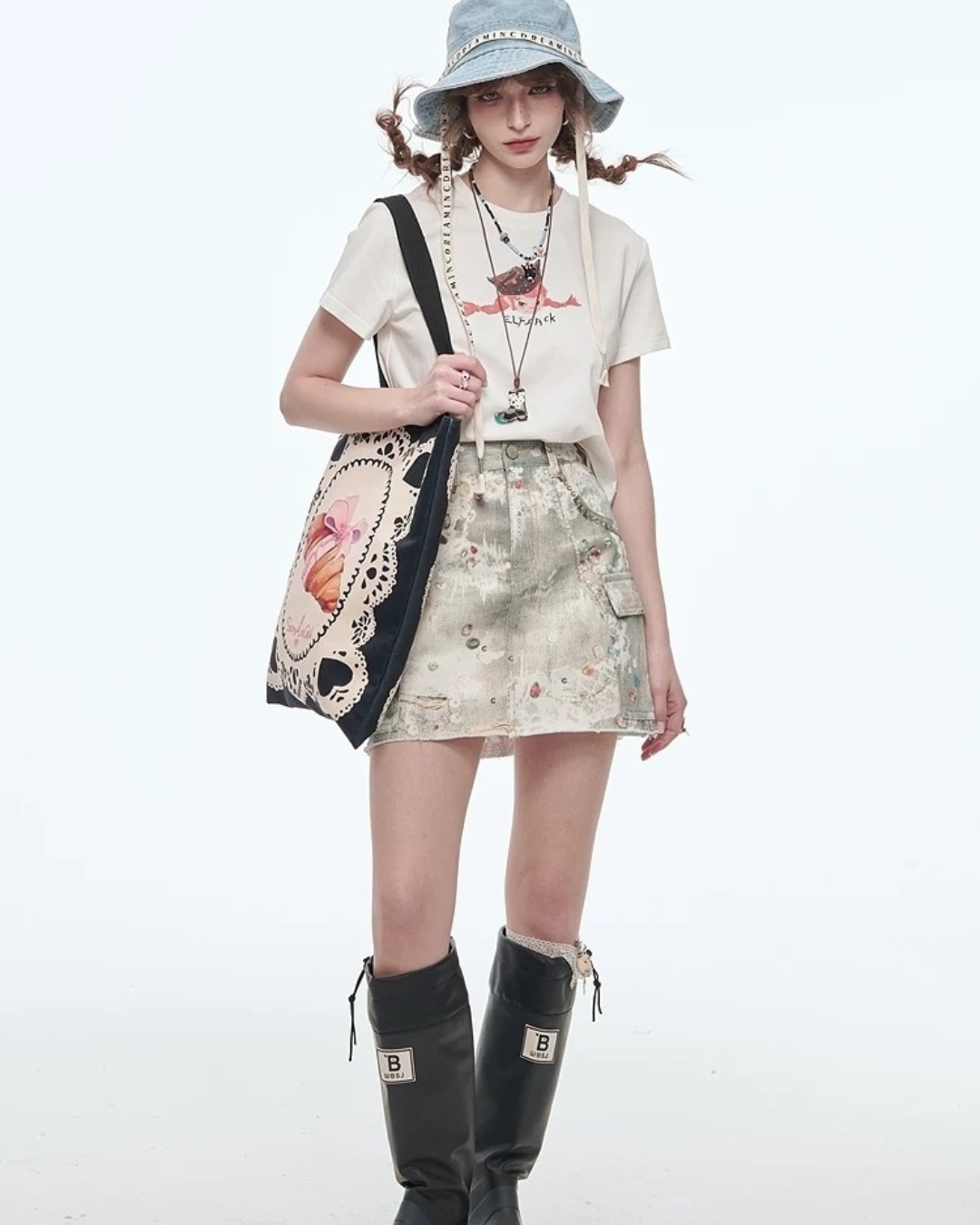 0 pearl skirt