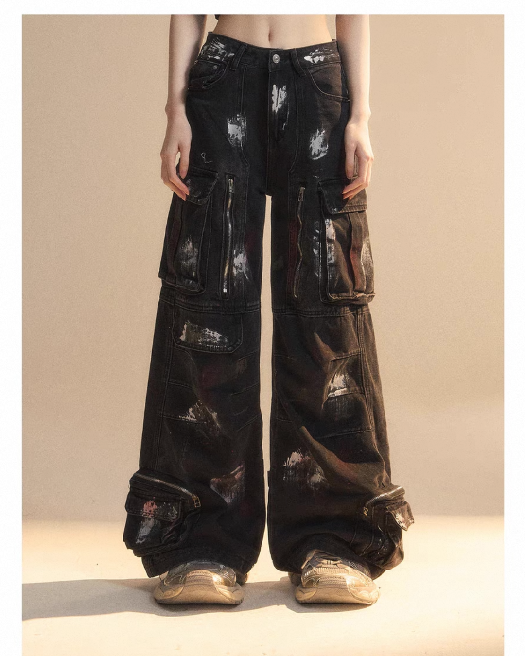 dirty denim pants