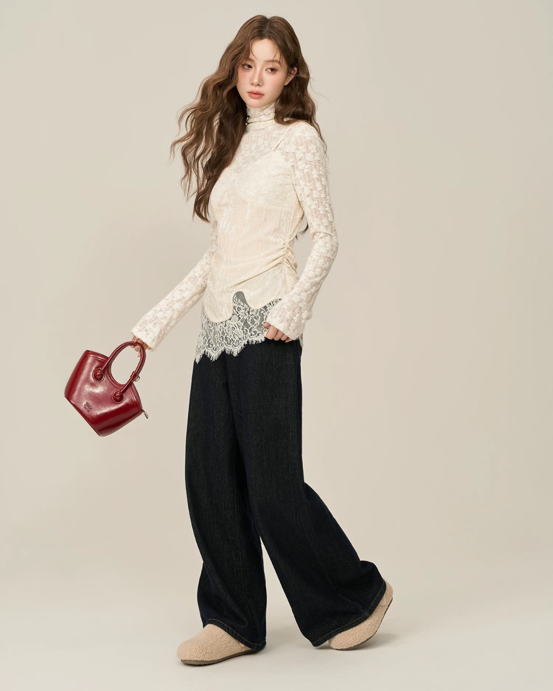 0 sheer blouse