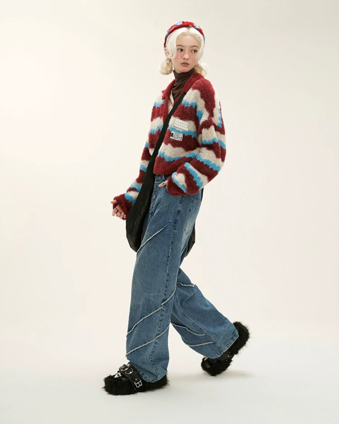 01 polo cardigan