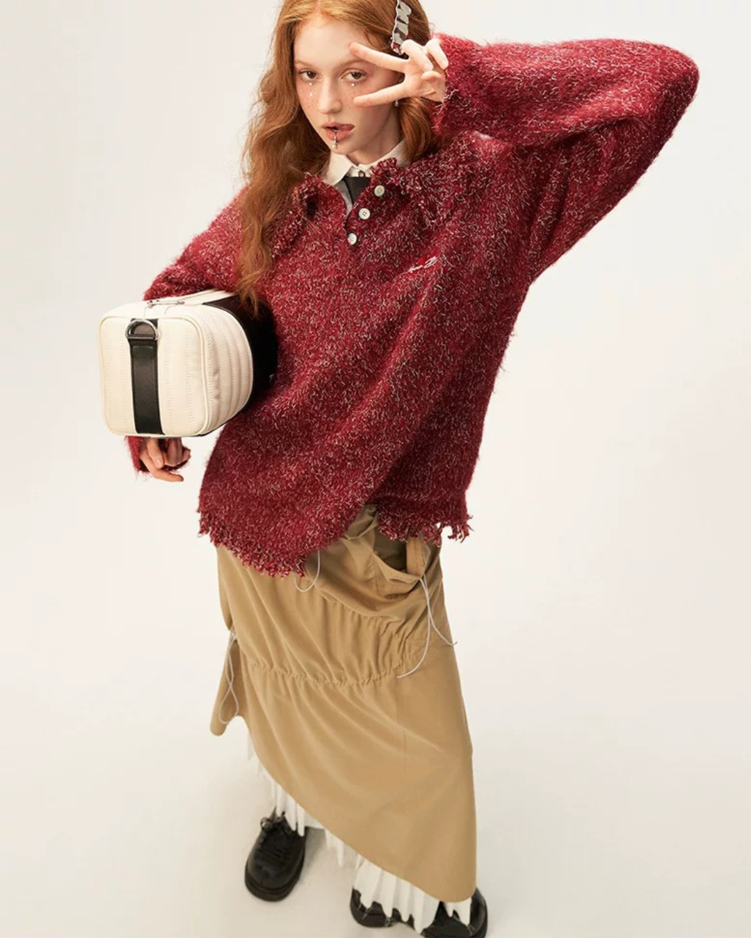 0 polo sweater