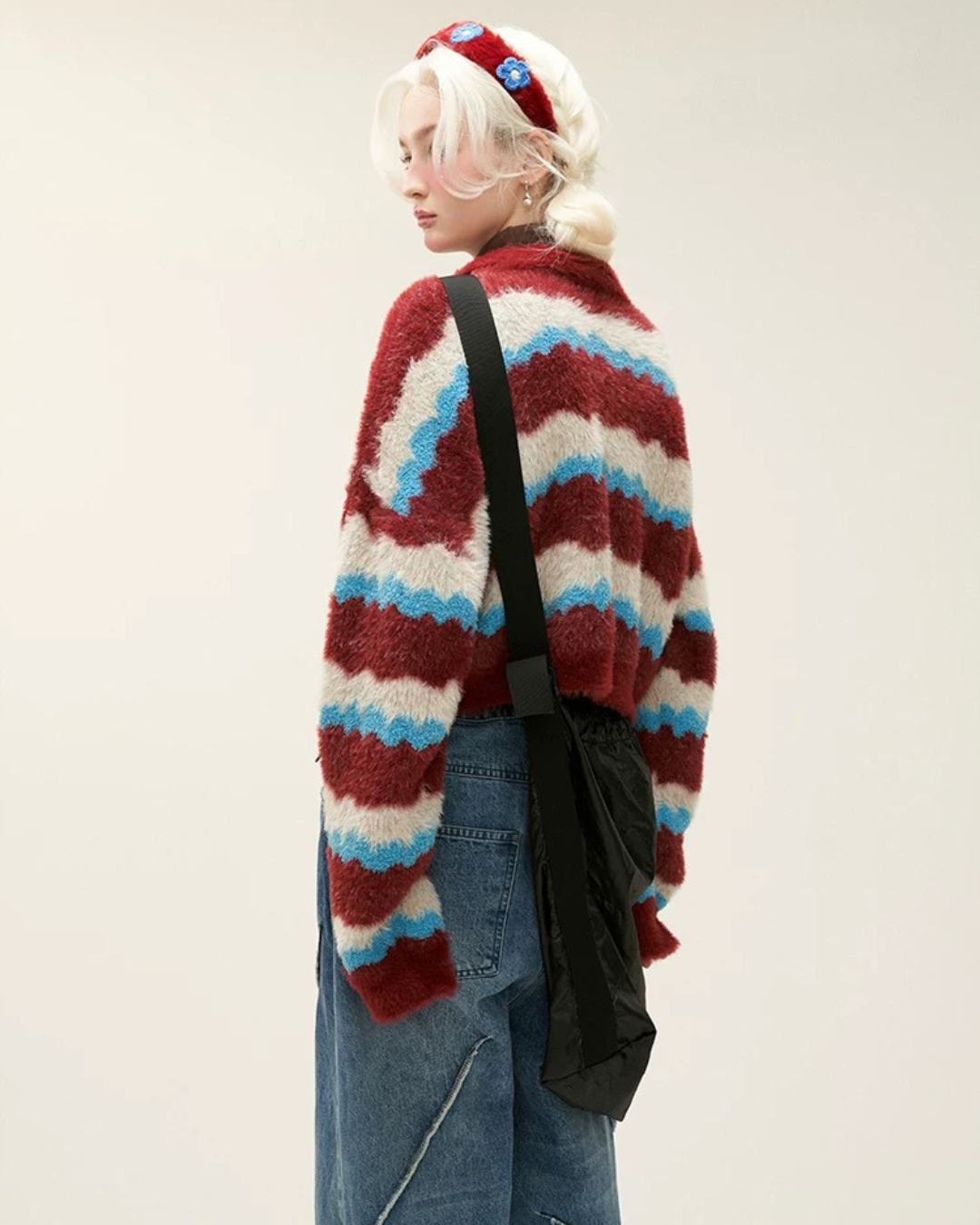 01 polo cardigan