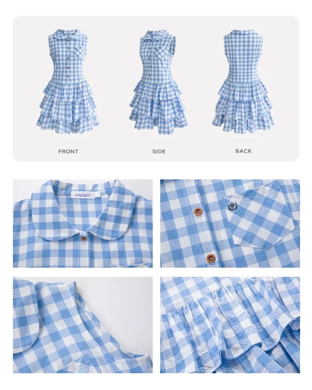 0 check one-piece