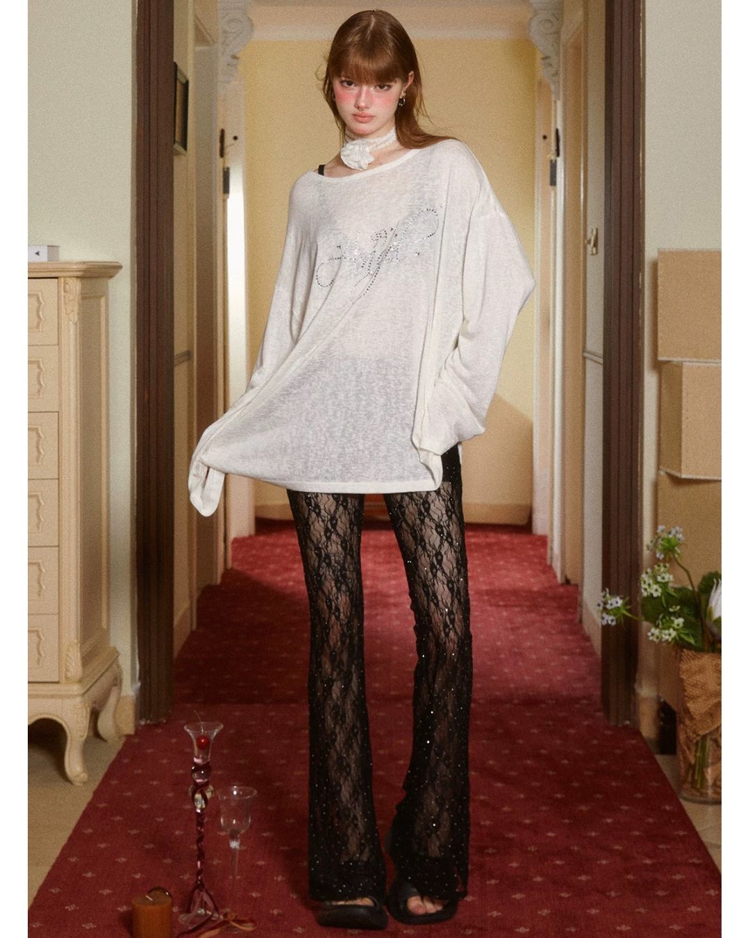 0 lace pants