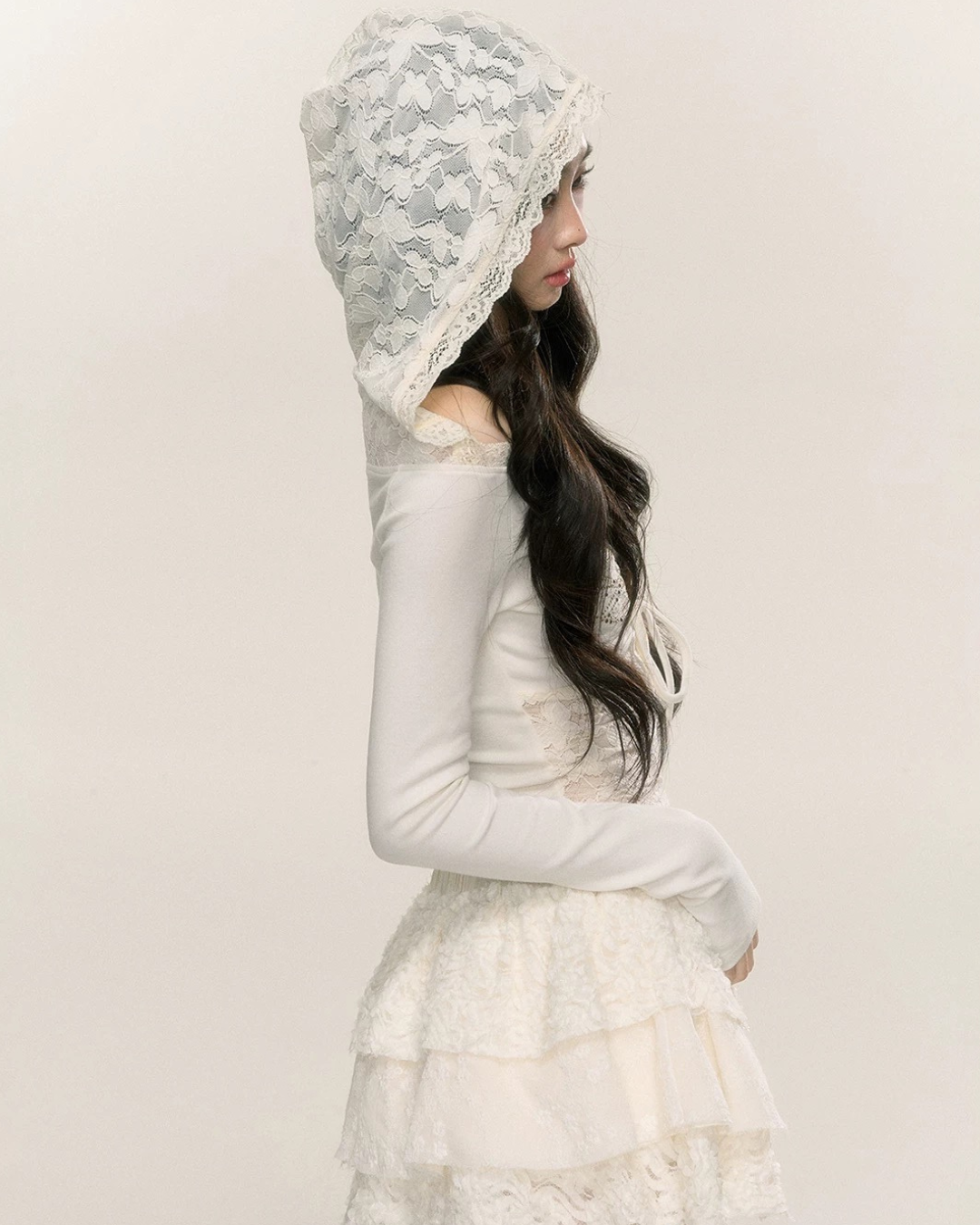 02 lace shoulder tops