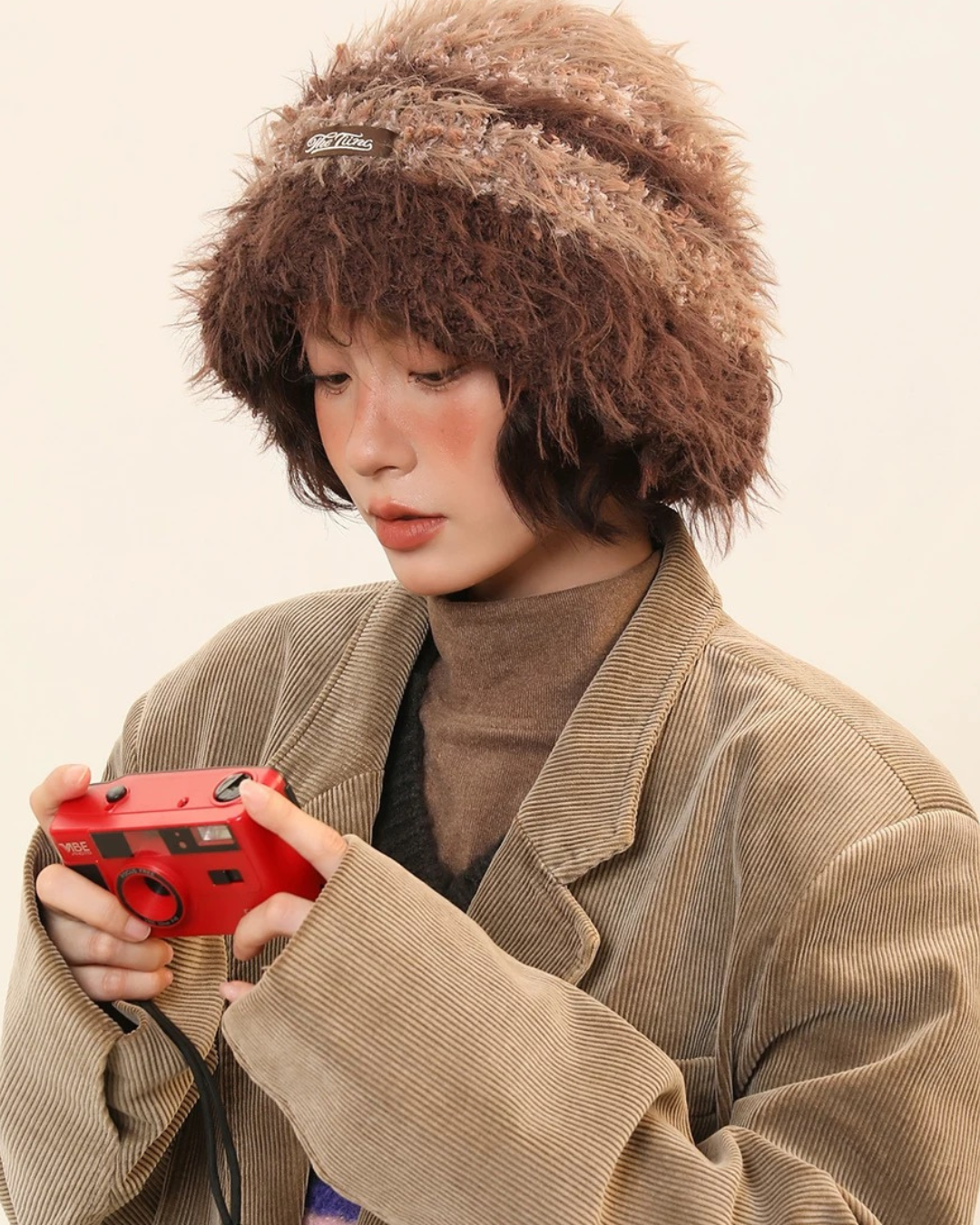 0 fluffy hat