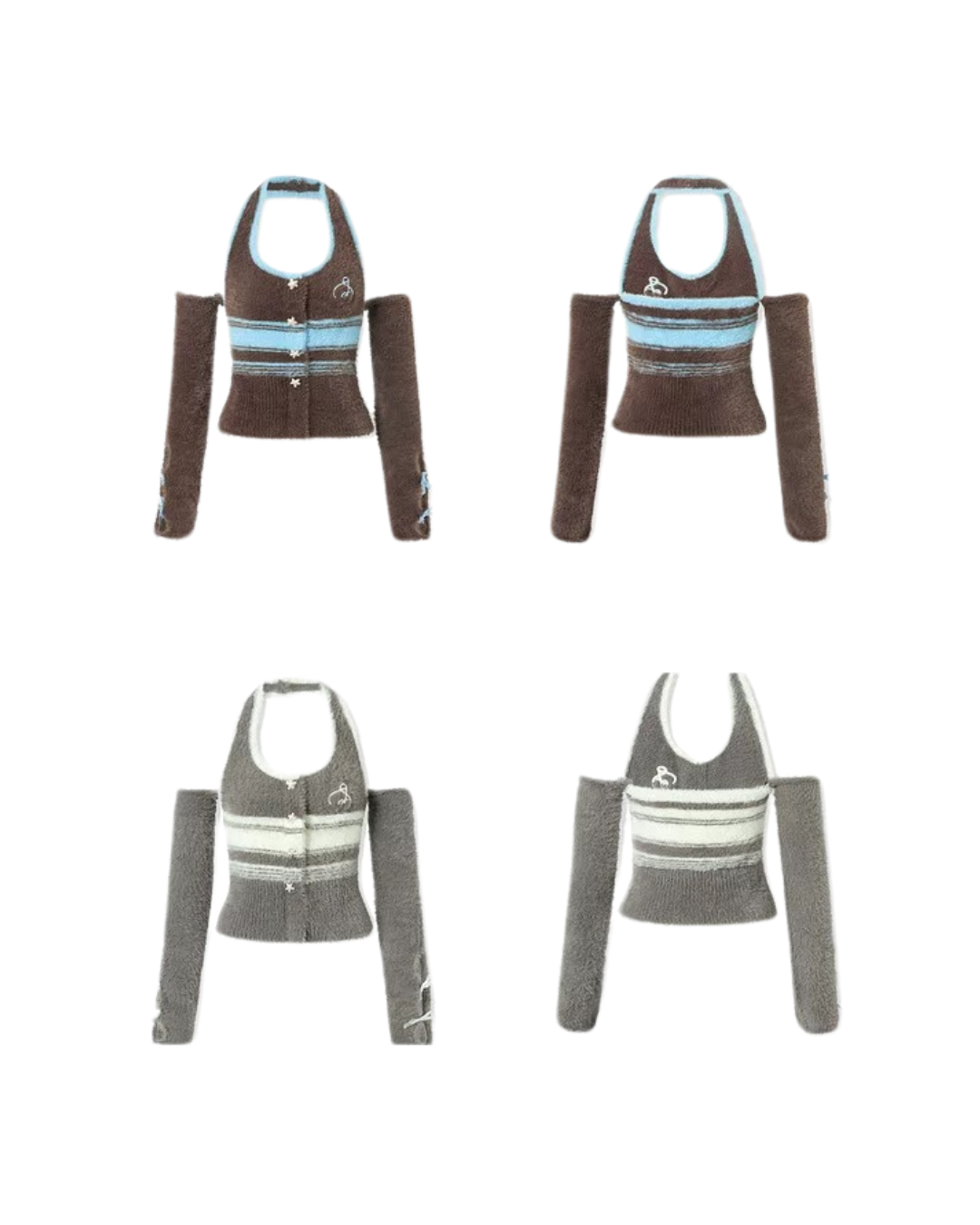 00 rétro cardigan