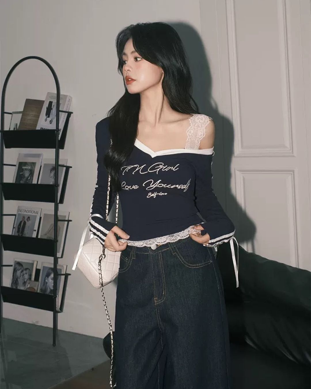 0 rétro lace T