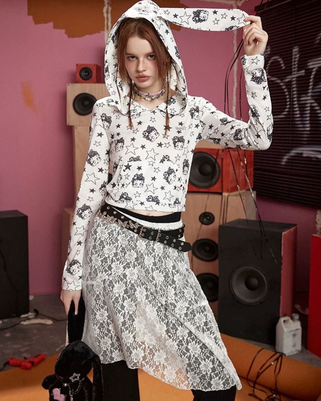 0 low-lace skirt