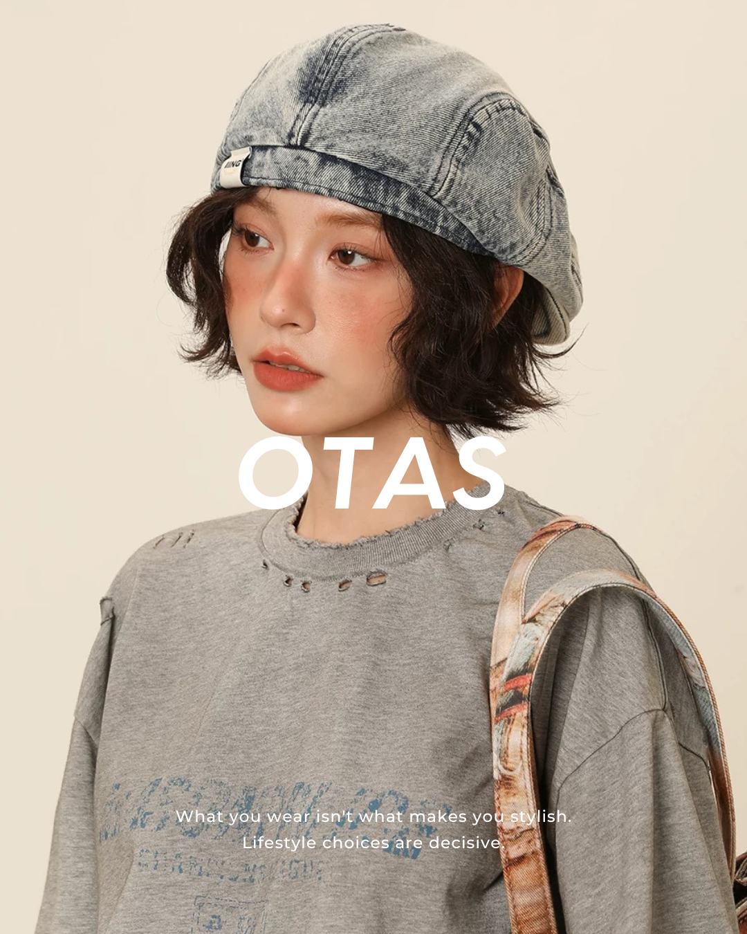00 denim hat