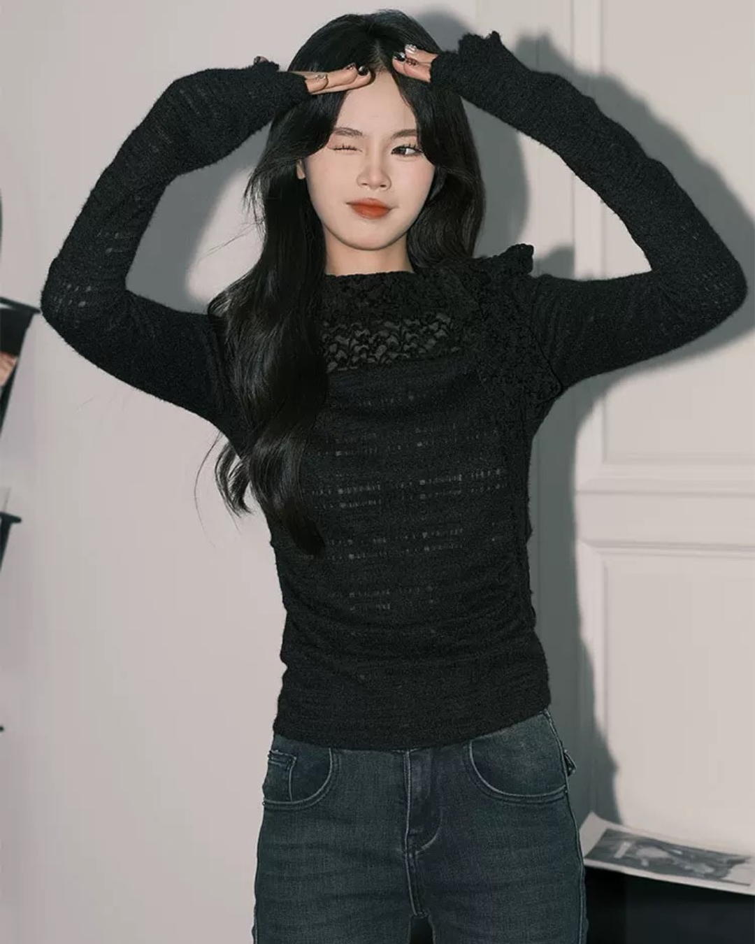 00 lace tops