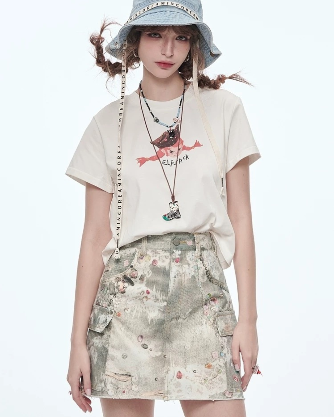 0 pearl skirt