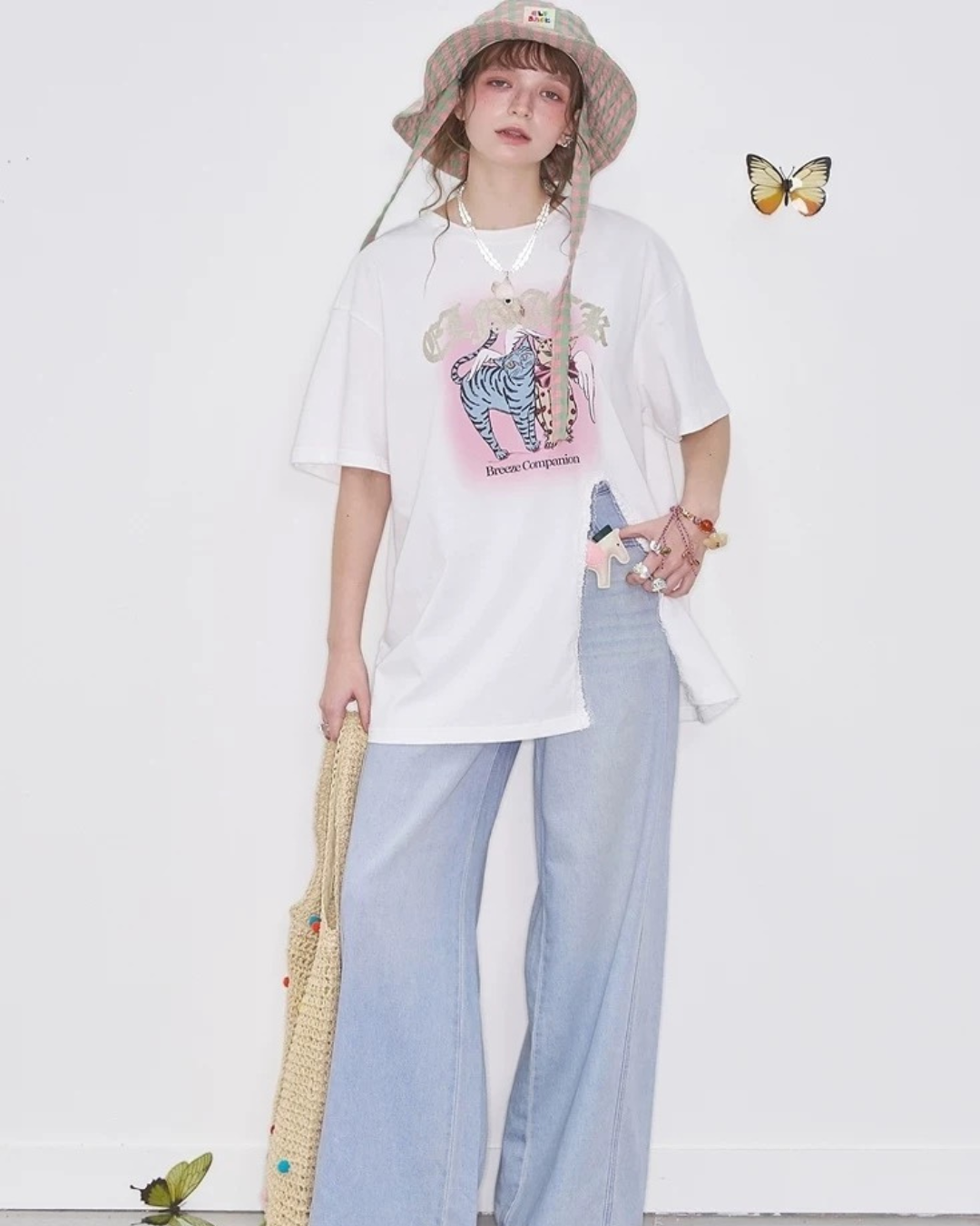 0 Big slit t-shirt