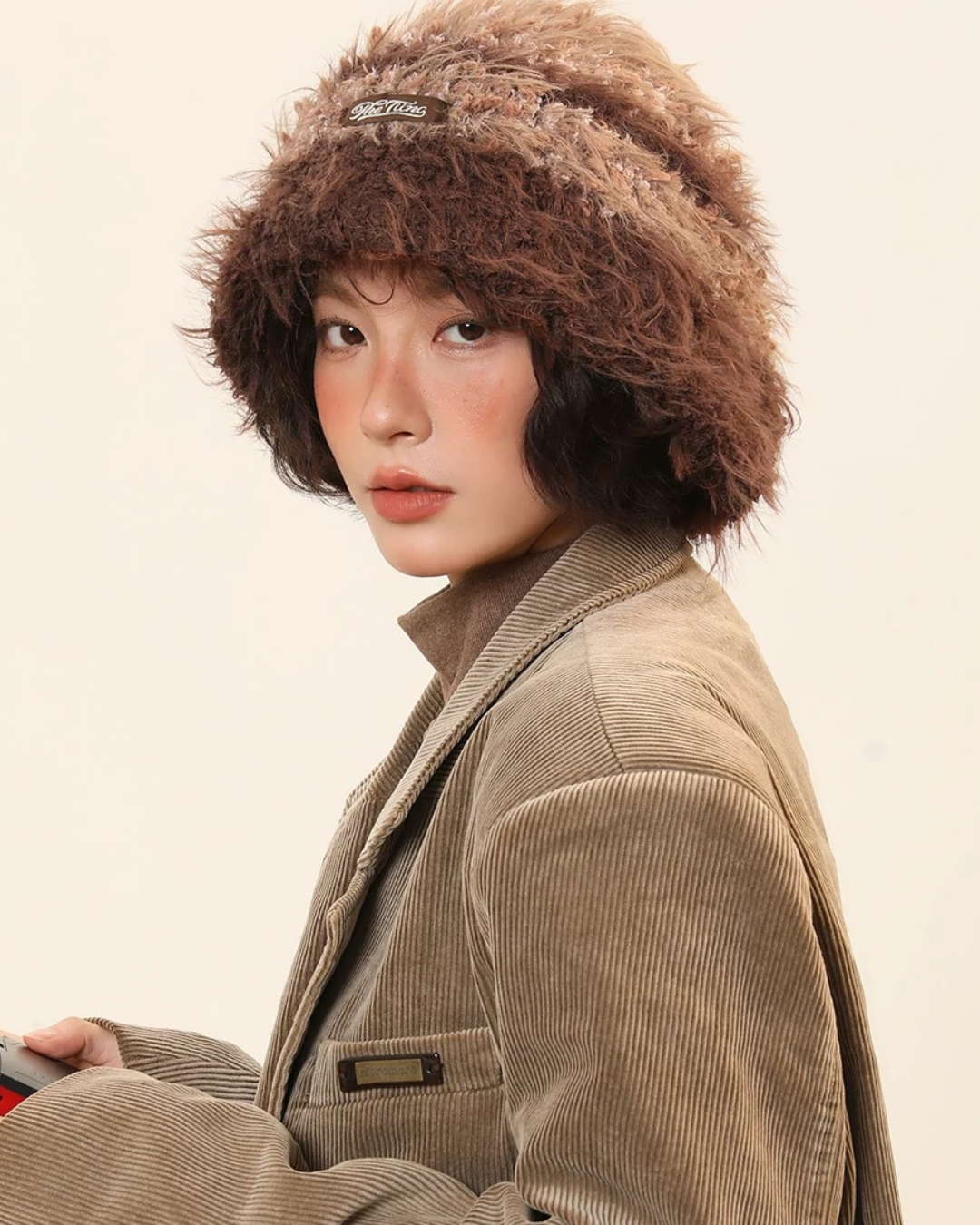 0 fluffy hat