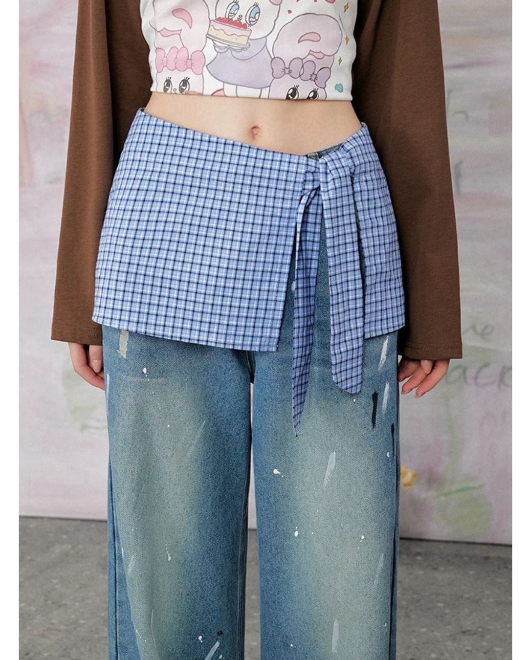 0 check skirt
