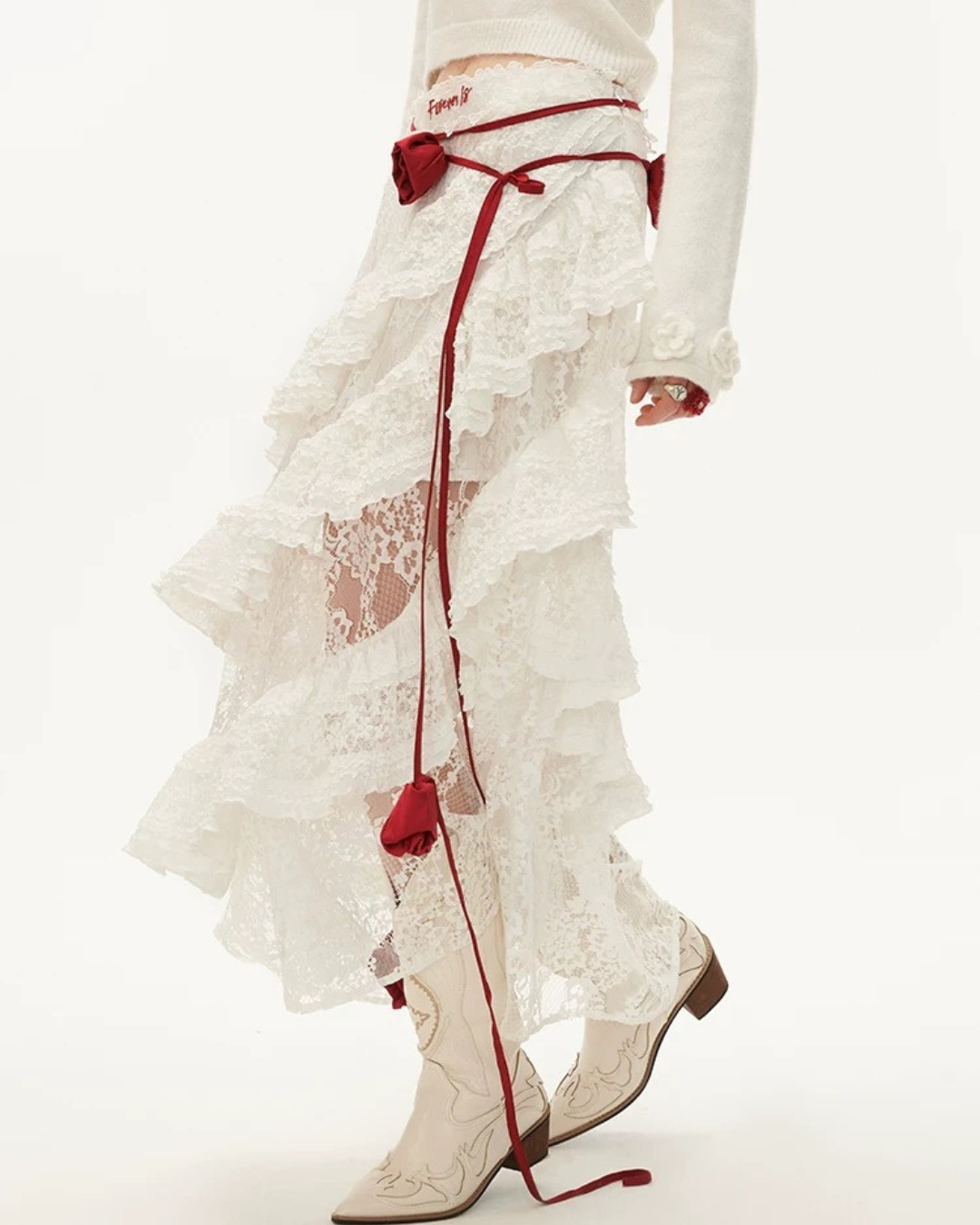0 lace skirt