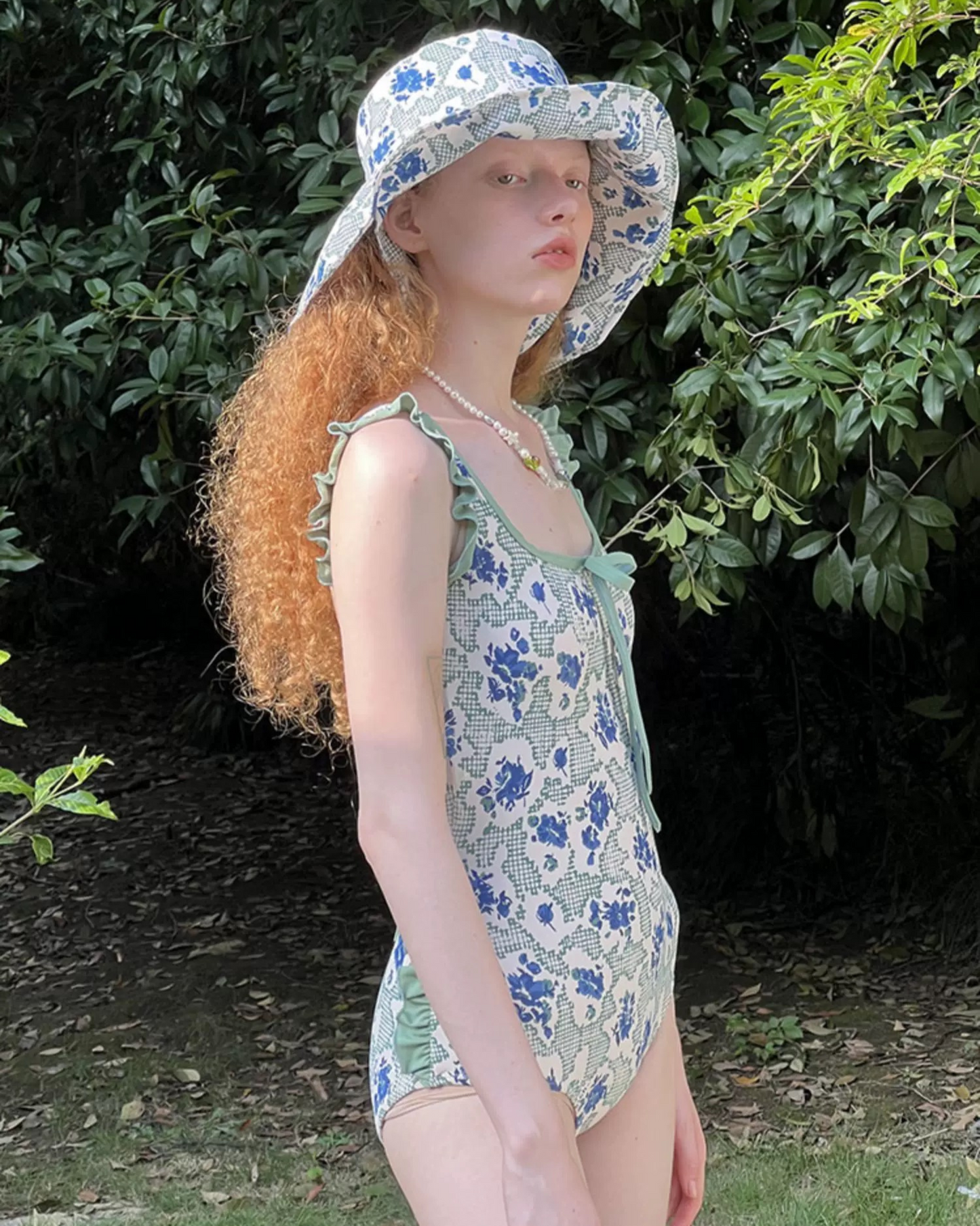 0 green swim wear
