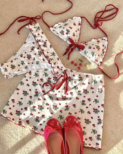 0 flower swim wear