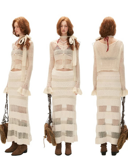 0 sheer cardigan