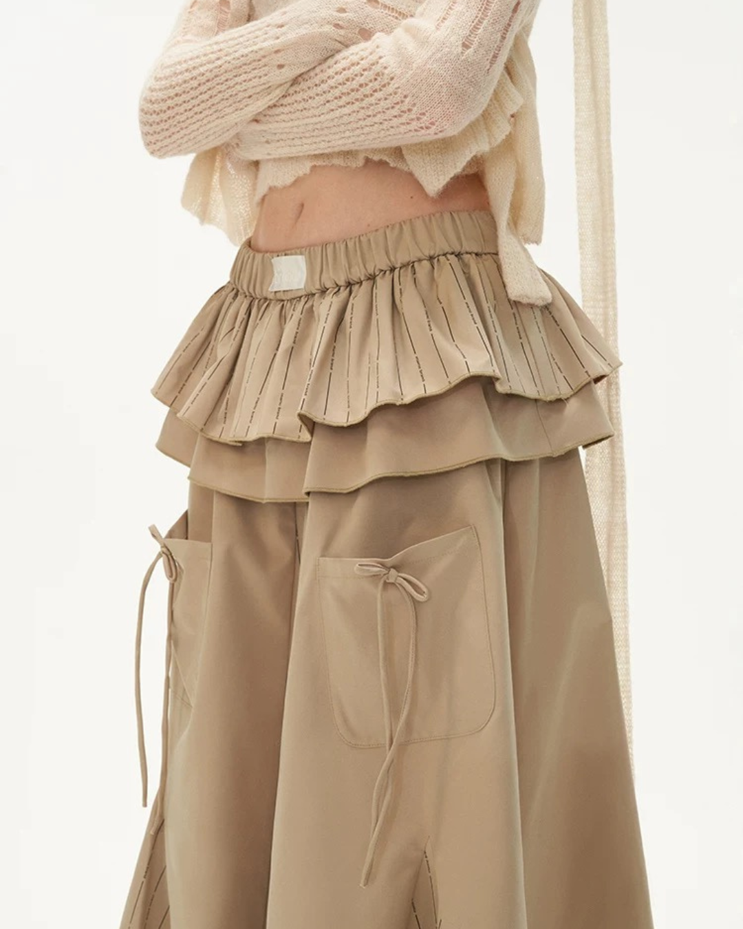 00 layered skirt