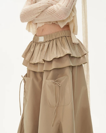 00 layered skirt