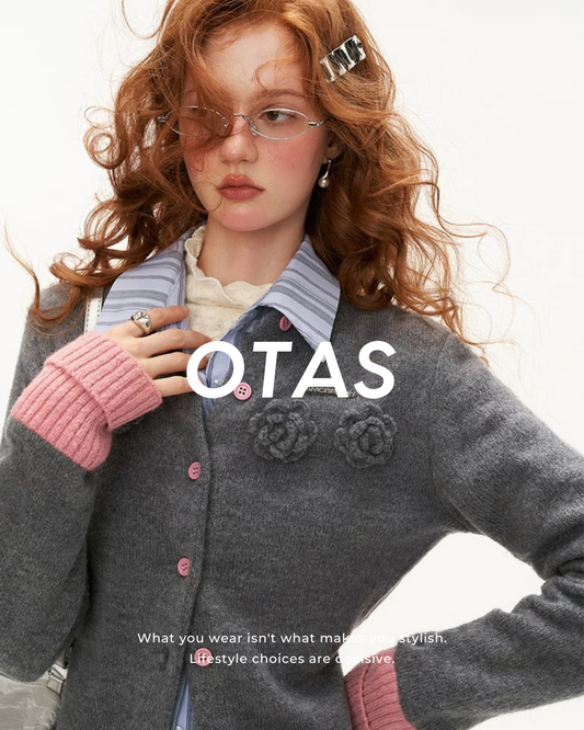0 rose cardigan