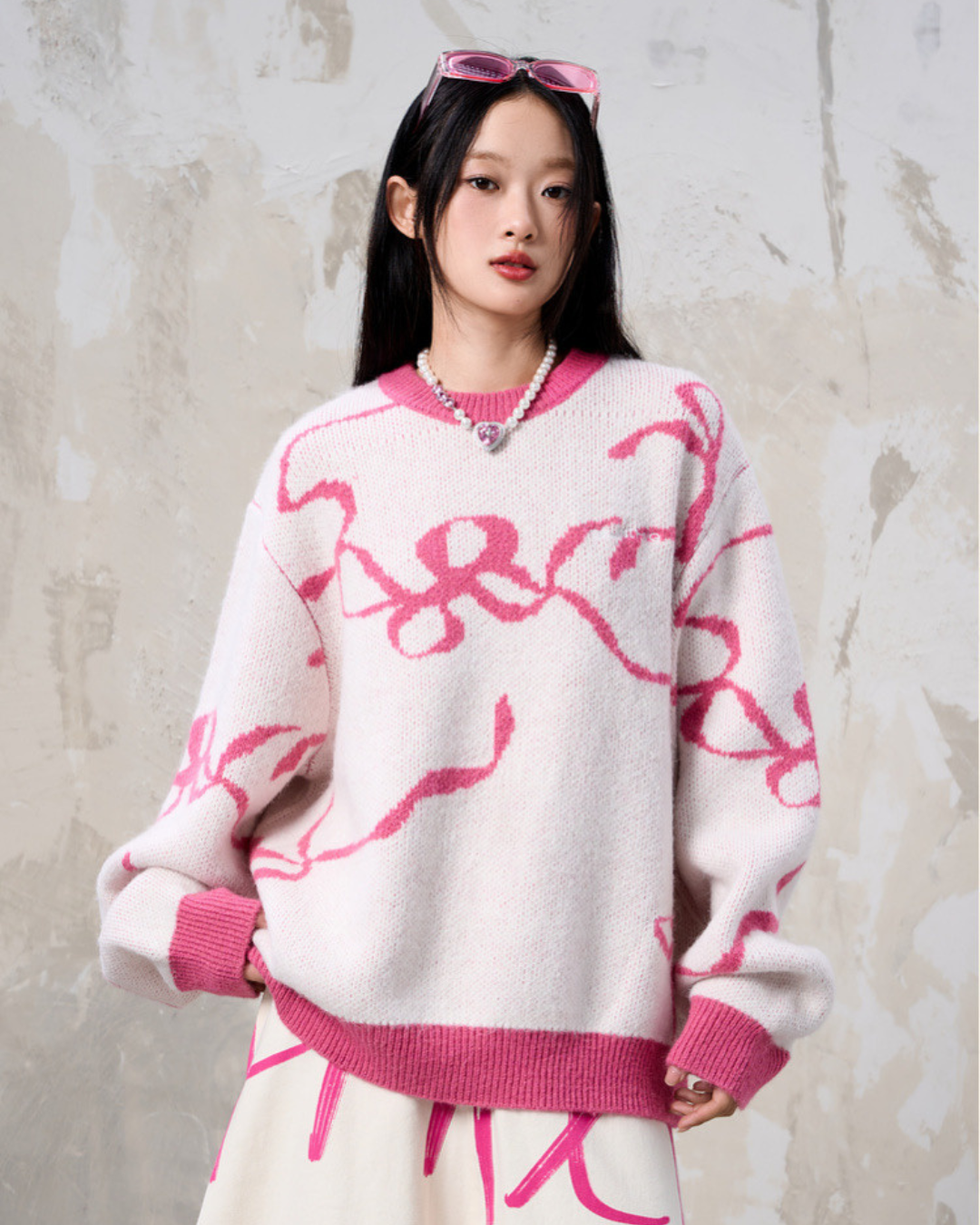 00 flower sweater