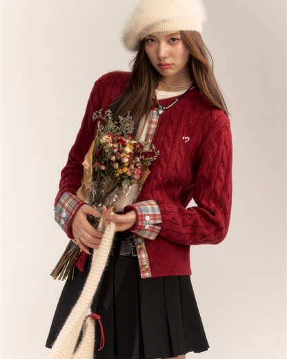 00 rétro cardigan