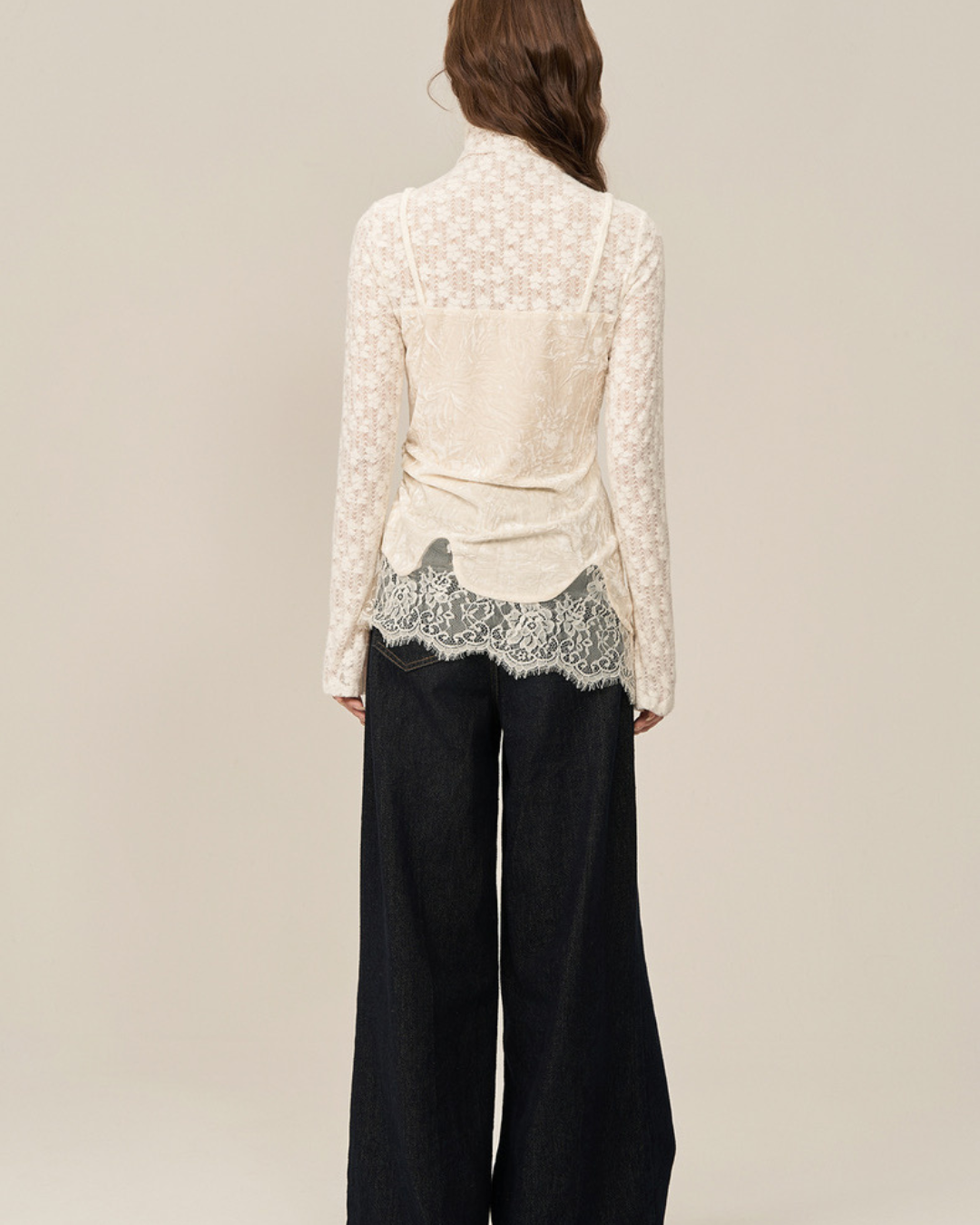 0 sheer blouse