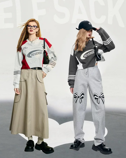 00 contrast sweater