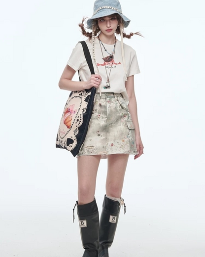 0 pearl skirt