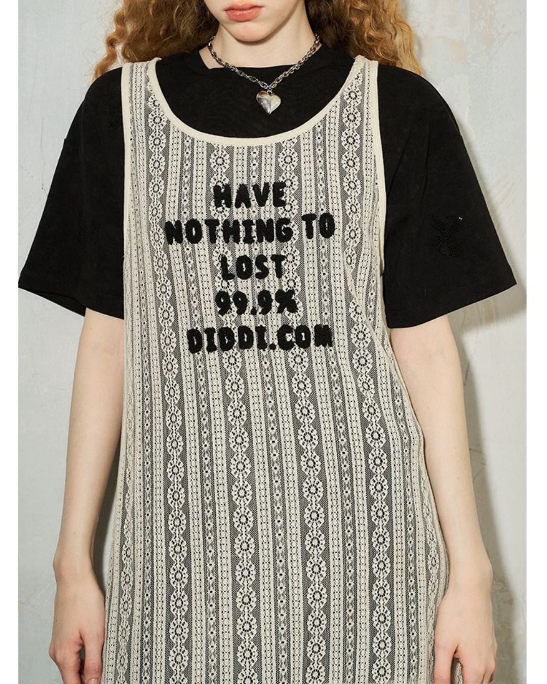 0 logo-T dress