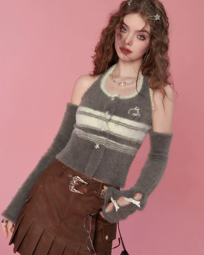 00 rétro cardigan