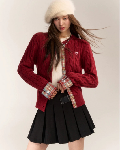 00 rétro cardigan