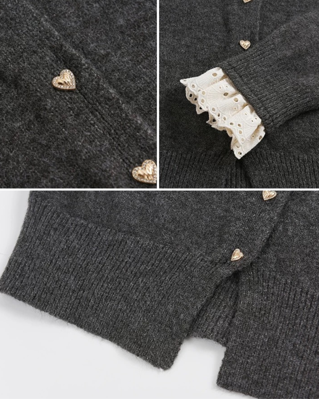0 ribbon cardigan