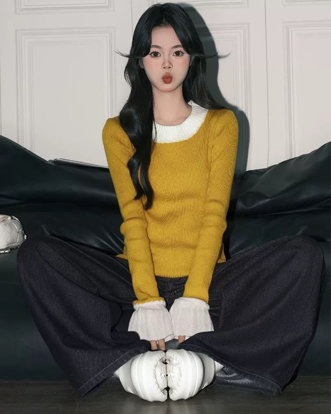0 sleeve sweater