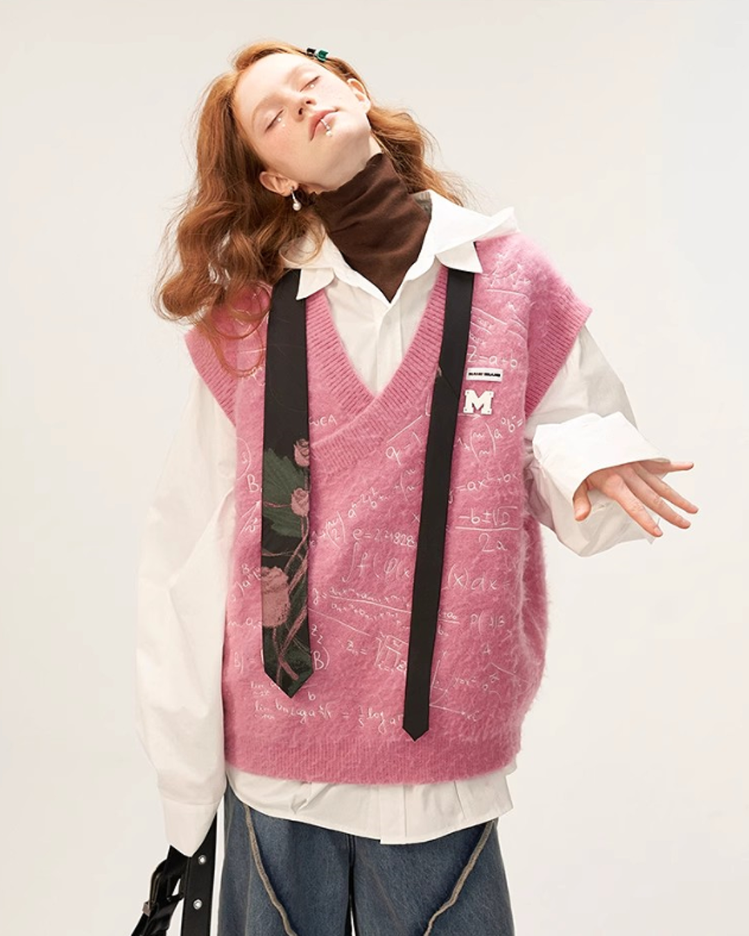 00 v-neck vest