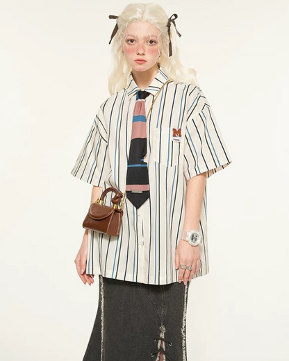 0 stripe shirt