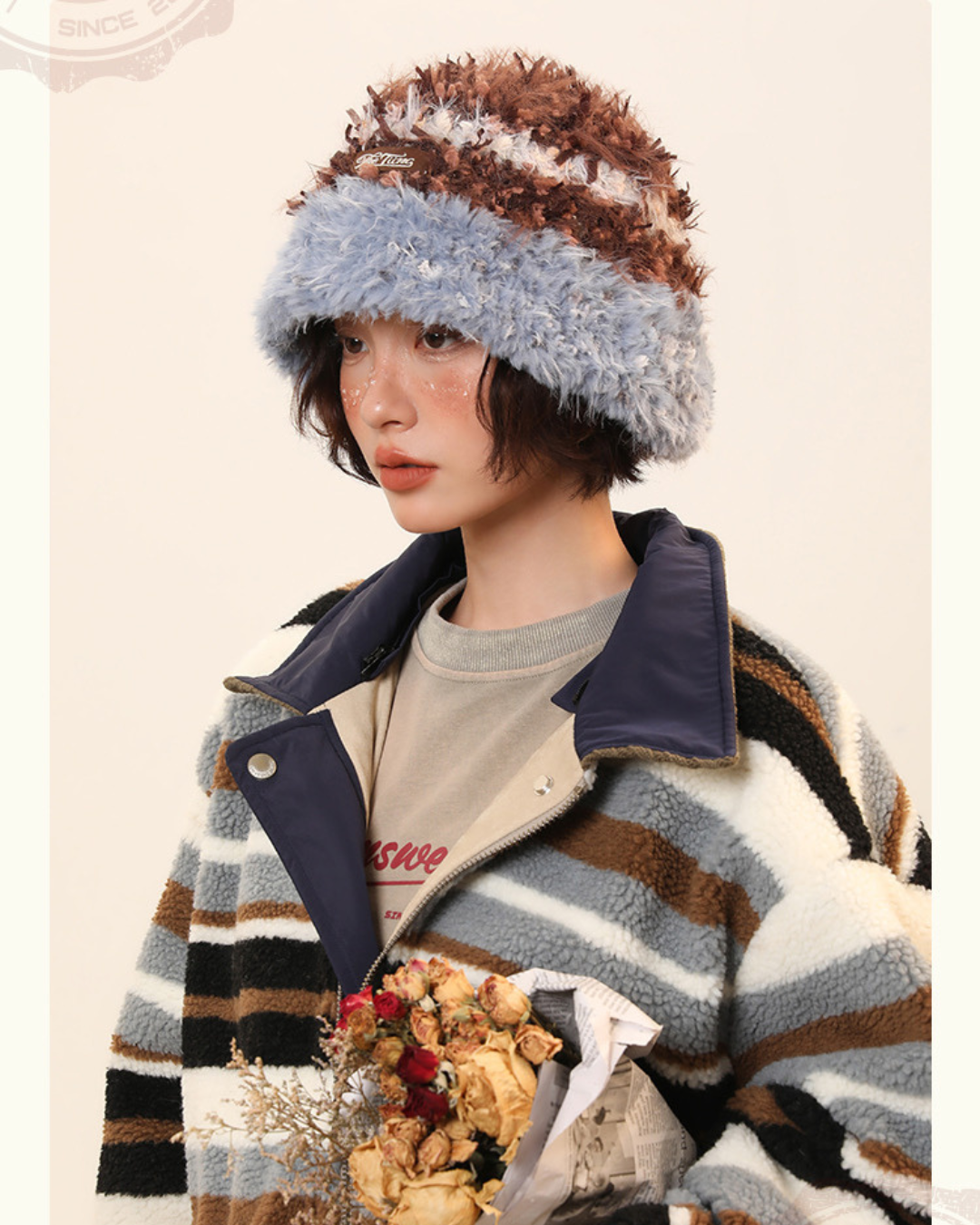 0 fluffy hat