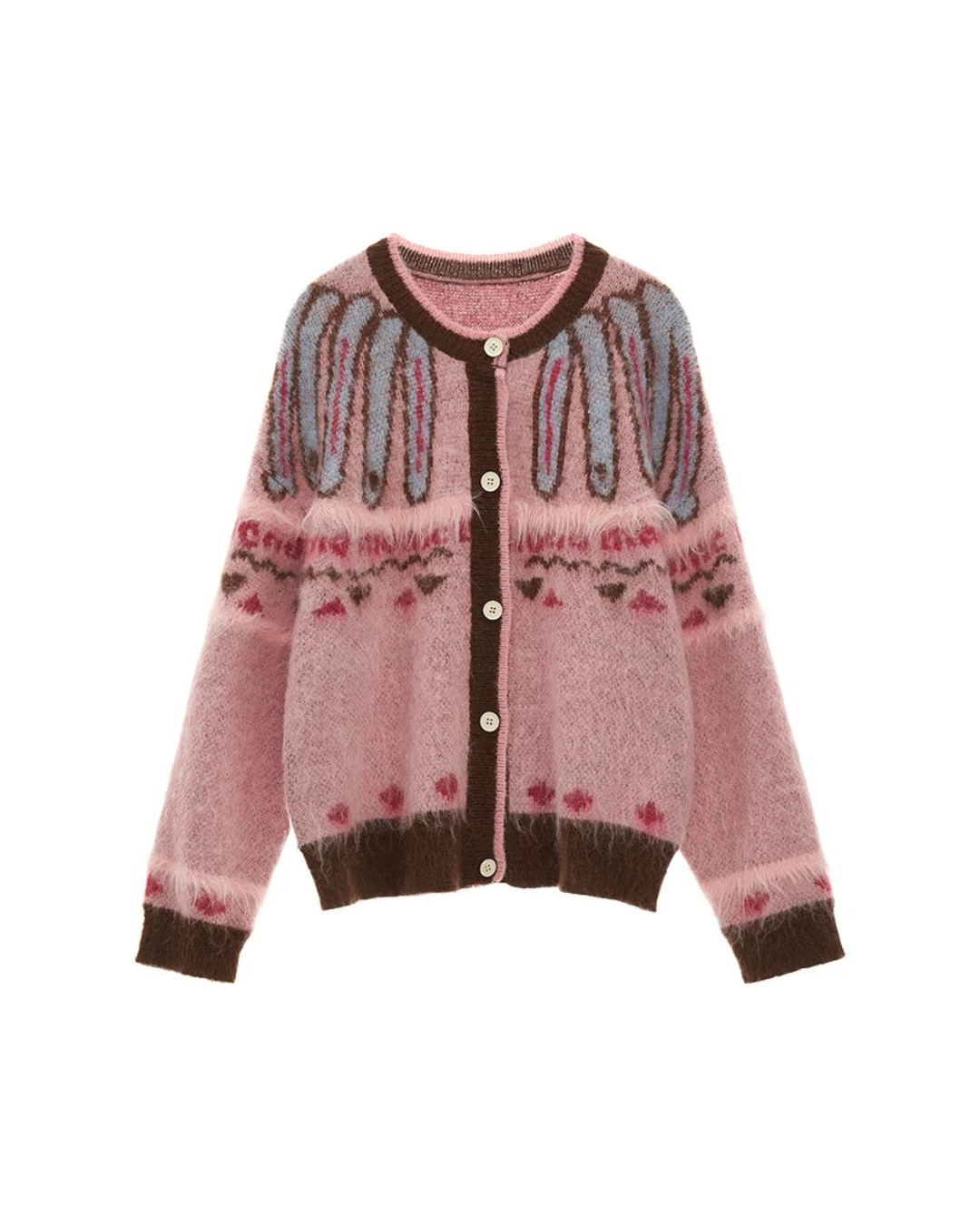 0 rétro cardigan