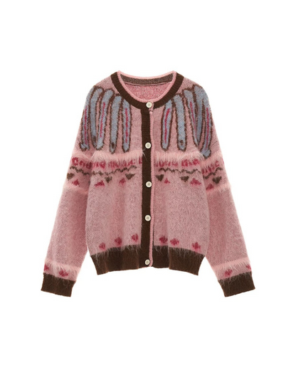 0 rétro cardigan