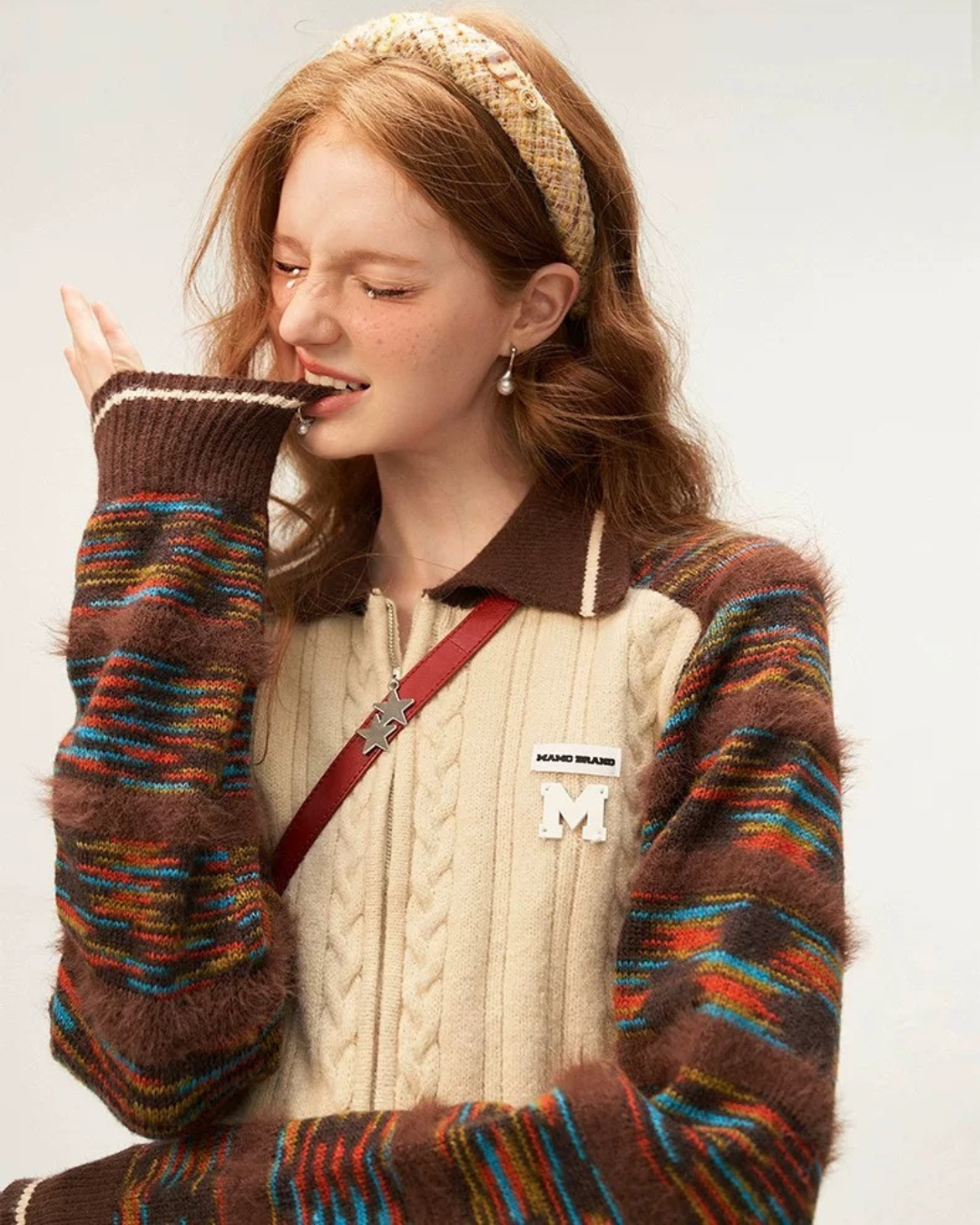00 rétro cardigan