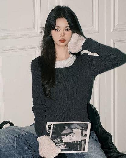 0 sleeve sweater
