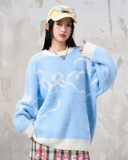 00 flower sweater