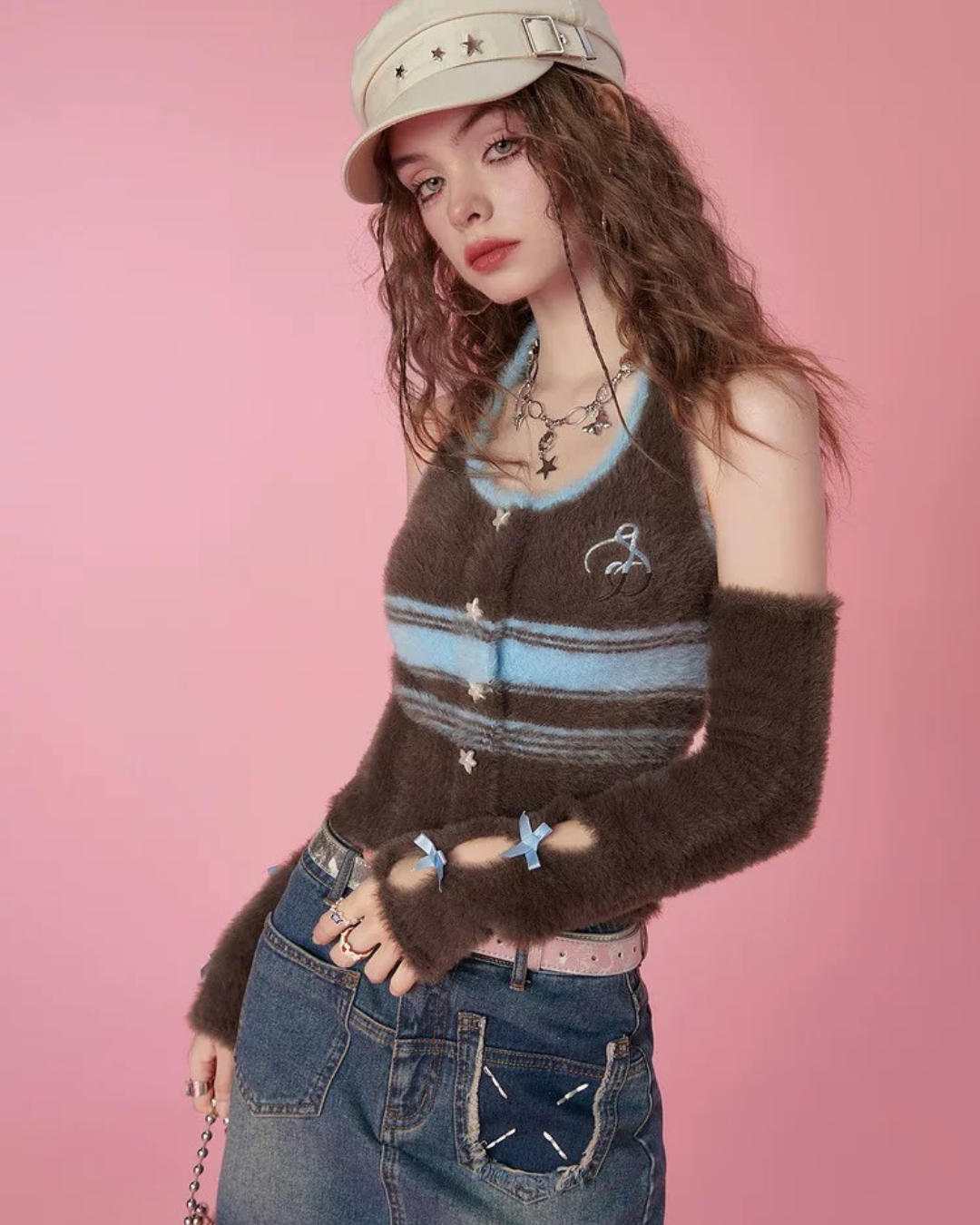 00 rétro cardigan