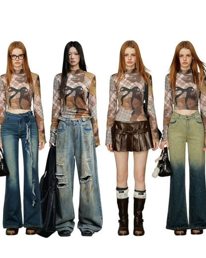 0 rétro blouse