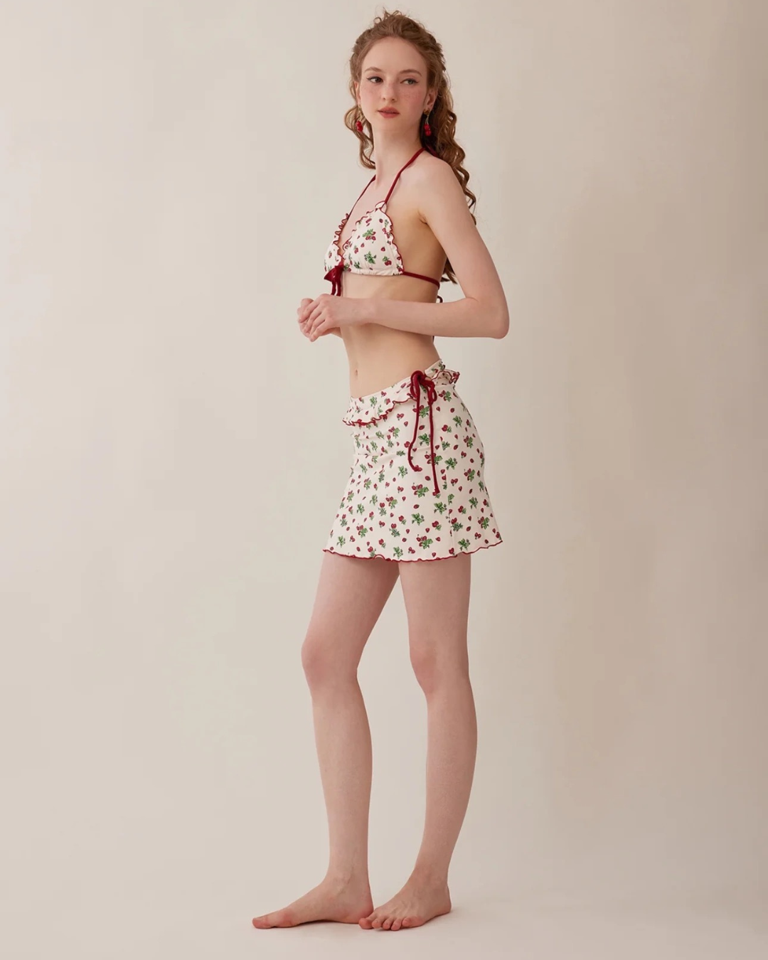 0 flower swim wear